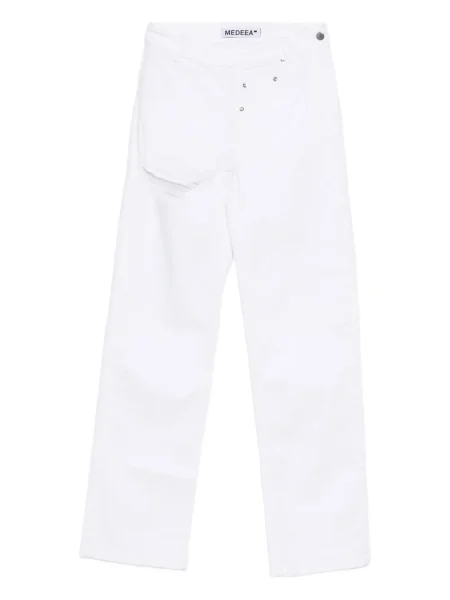 Pantaloni Medeea alb