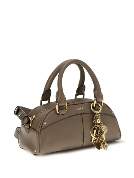 Geanta de piele Chloé din piele