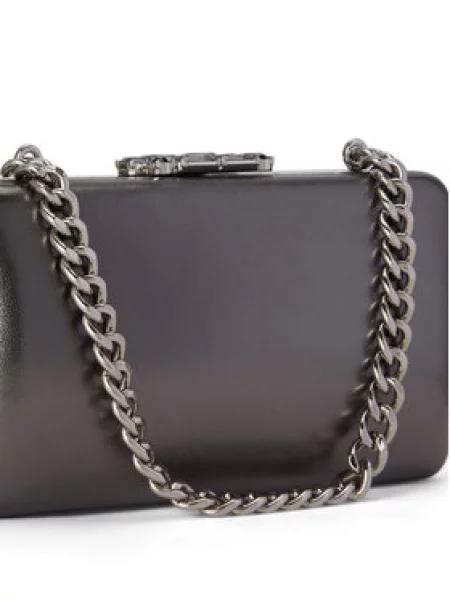 LAUREN RALPH LAUREN Ročna torba Temno siva