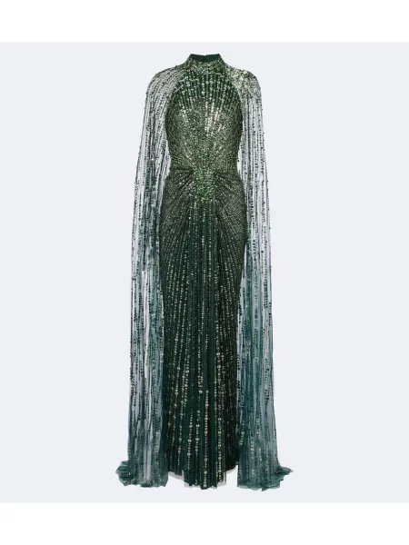 Rochie Jenny Packham verde