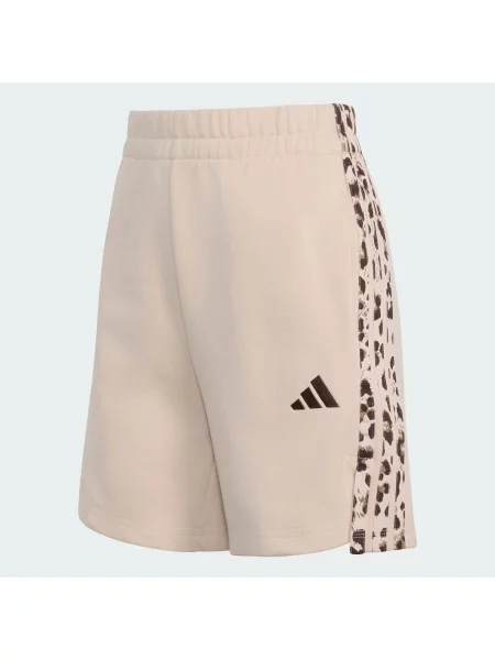 Szorty Seasonal Essentials Animal Print białe