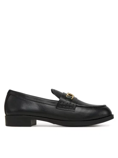 Loafersy LOVE MOSCHINO czarne