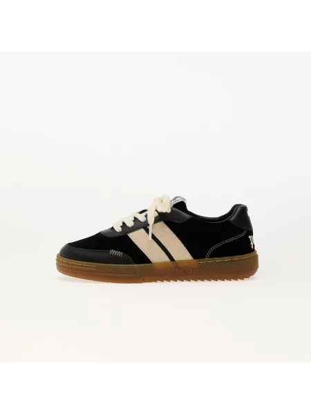 Sneakers Palm Angels Kids University Track Black Beige EUR 34 fekete