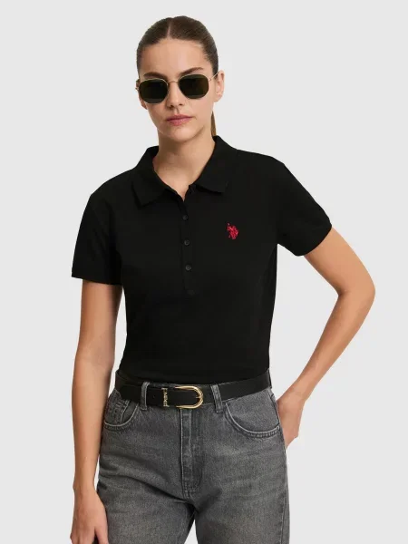 Поло U.s. Polo черное