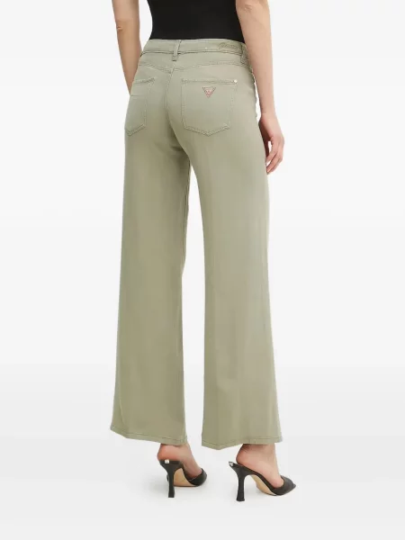 Blugi Guess cu autograf verde