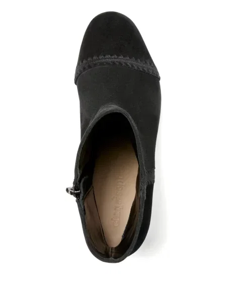 Botine Cinq A Sept din piele de căprioară negru