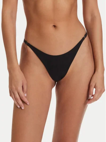 Calvin Klein Swimwear Bikini partea de jos negru