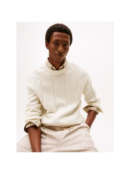 Sweter Tommy Hilfiger beżowy