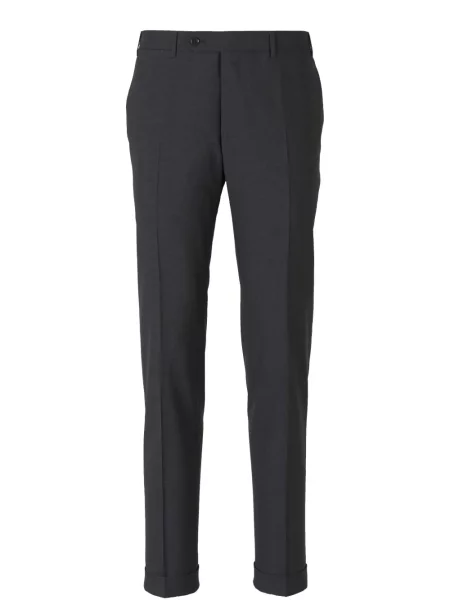 Pantaloni Canali de lână gri