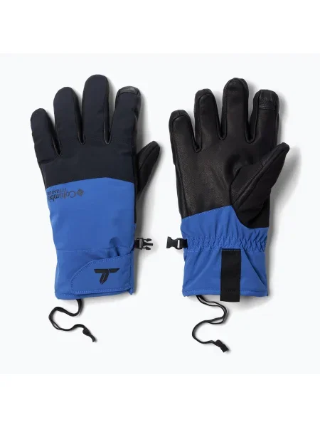 Mănuși de schi pentru bărbați Columbia PowBound mountain blue / black negru