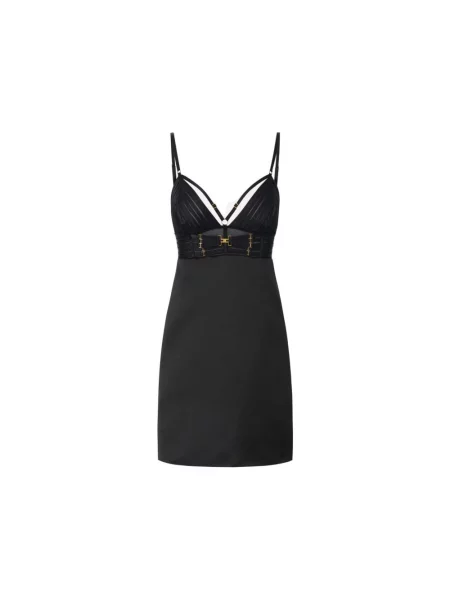 Sukienka mini Elisabetta Franchi czarna