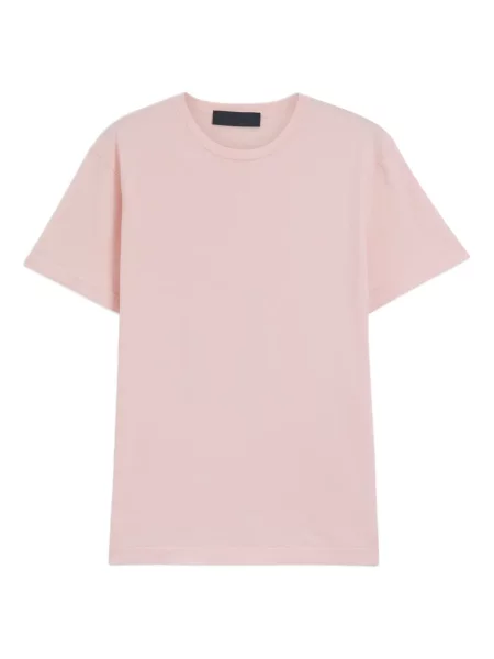 Tricou Boss cu decolteu rotund roz