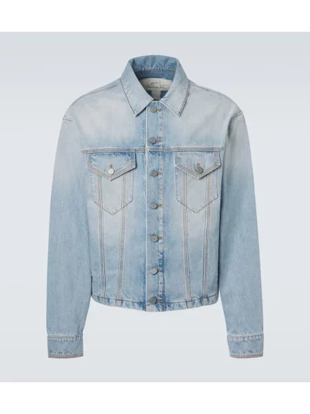 Džínová bunda Erl modrá