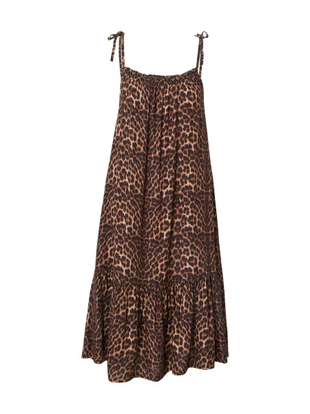 Herrlicher Rochie Milana maro / brocart negru
