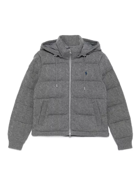 Kapucnis dzseki Polo Ralph Lauren szürke