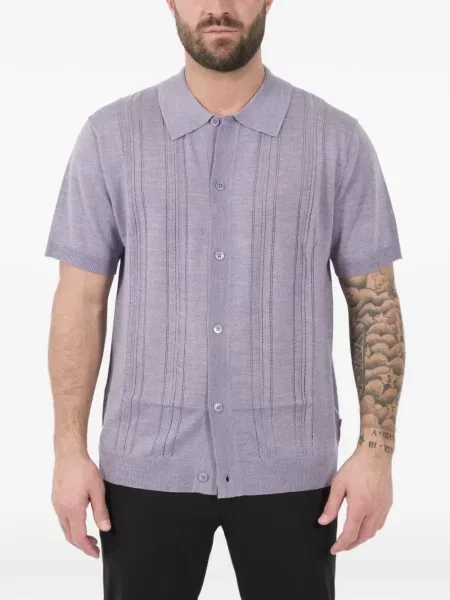 Pletena košulja Nn07 ljubičasta