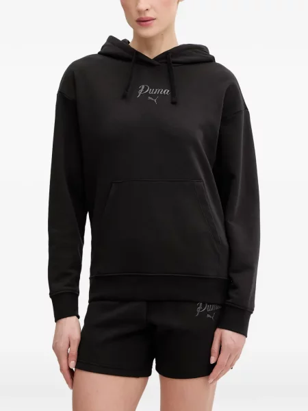 Hanorac cu glugă Puma negru