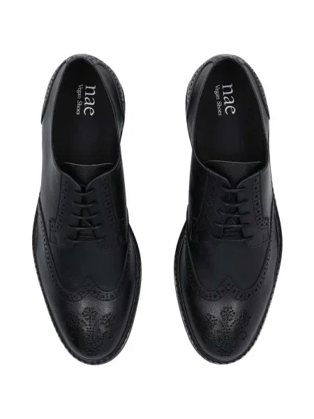 Brogues Nae Vegan Shoes negru