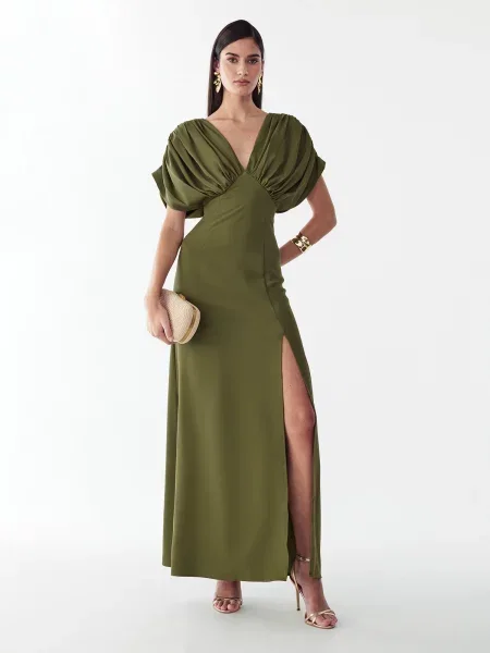 BWLDR Rochie de seară Laila kaki