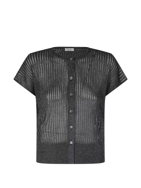 Cardigan Roberto Collina tricotate negru