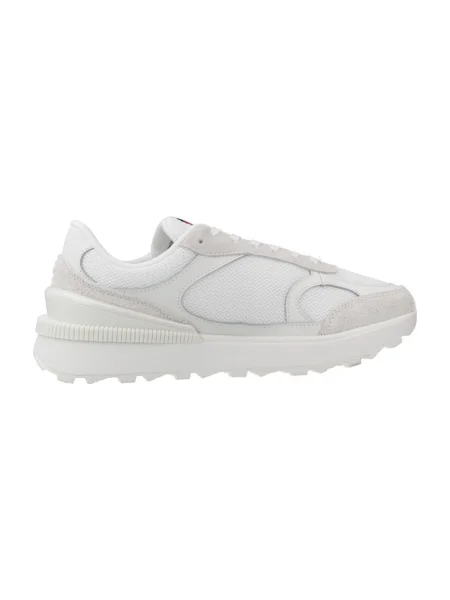 Tommy Jeans Sneakers Tjm Technical Runner Ess alb