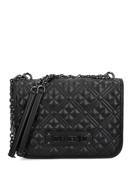 Чанта за през рамо Love Moschino черно
