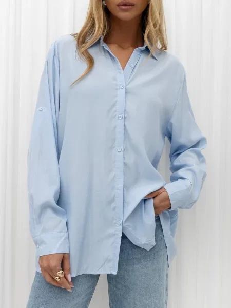 Košulja Italy Moda plava