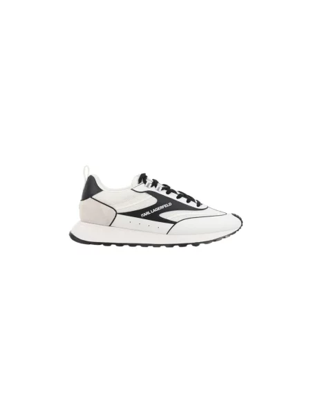 Sneakersy Karl Lagerfeld zamszowe białe