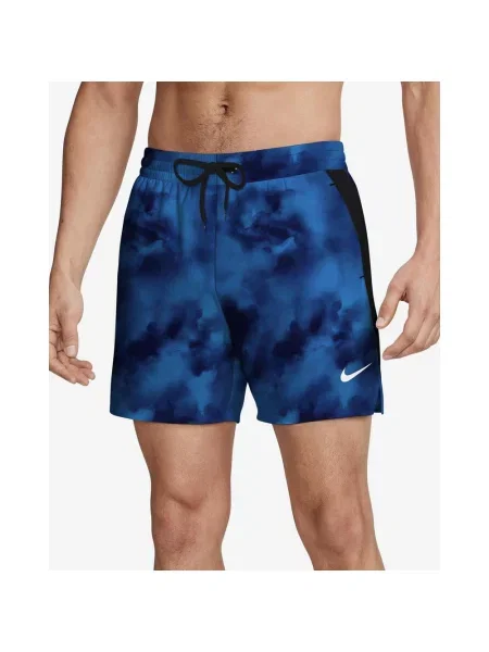 Kąpielówki Nike Swim Contend AOP Volley granatowe XS czarne