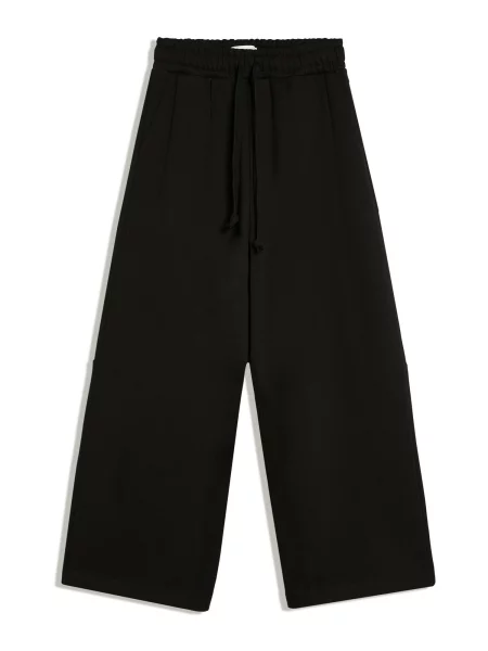 Bershka Pantaloni cutați negru