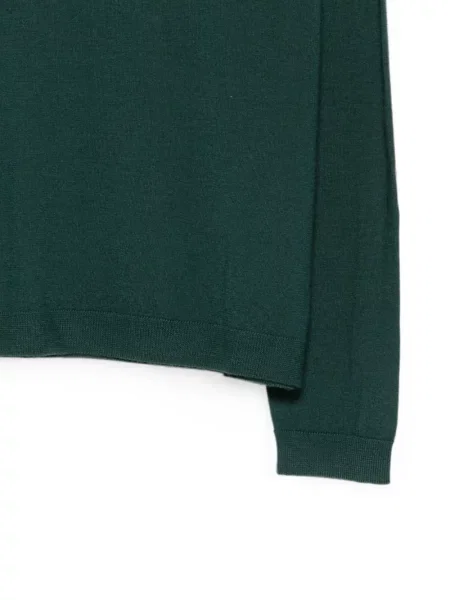 Pulover Semicouture cu decolteu rotund verde