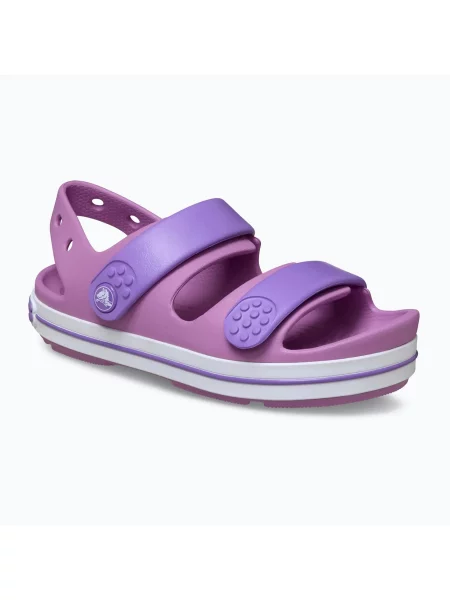 Sandały Crocs Crocband Cruiser Kids różowe