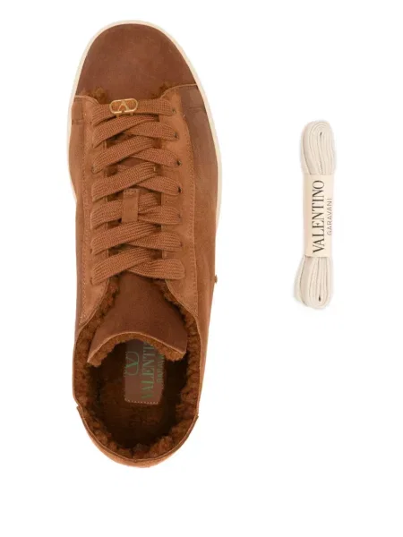 Sneakerși Valentino Garavani maro