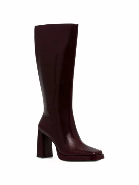 Botine Jeffrey Campbell cu platformă roșu