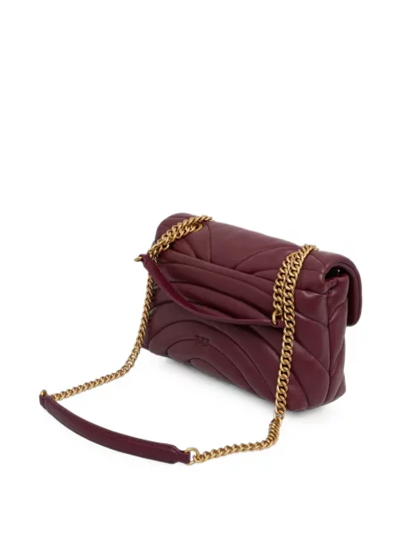 Matlasat geanta crossbody Pinko roșu