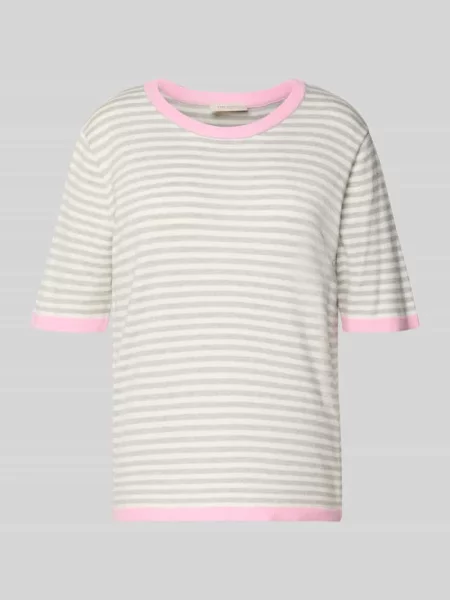 T-shirt o kroju relaxed fit z mieszanki model Zanti' Free/quent biała