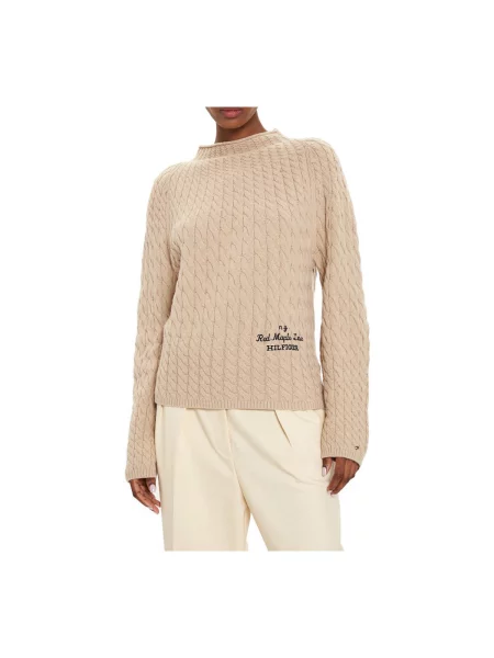 Pulover Tommy Hilfiger bej