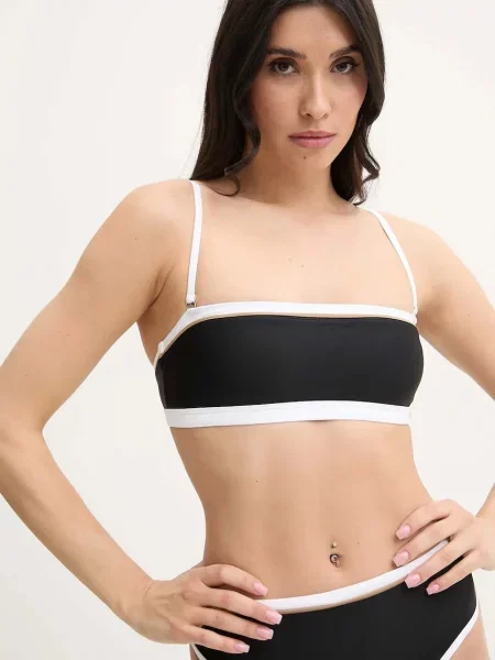 BOSS Bikini partea de sus negru
