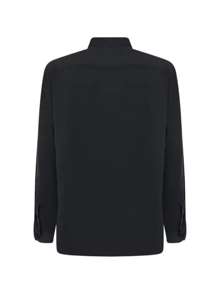 Gulerat lung cămașă Giorgio Armani albastru
