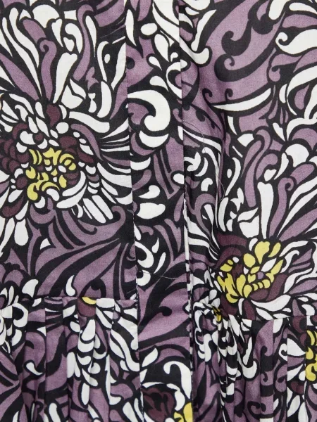 Rochie 's Max Mara cu model floral cu imagine violet