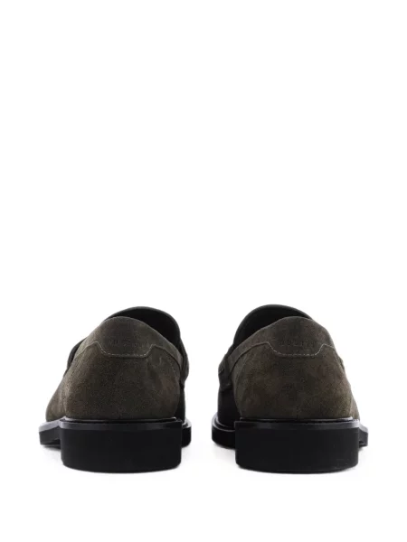 Pantofi loafer Nubikk din piele de căprioară gri