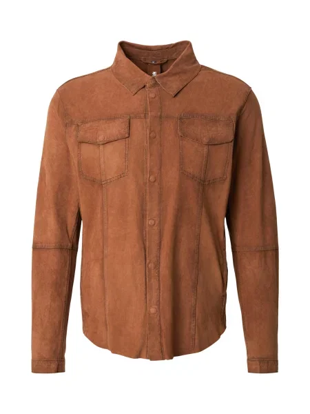 FREAKY NATION Geacă de primăvară-toamnă Weston-FN coniac maro