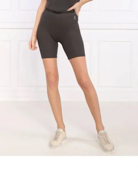 Juicy Couture kolarzówki pantaloni scurți | skinny fit gri