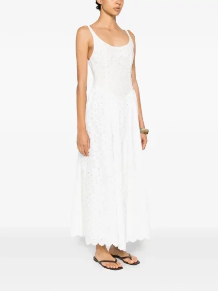 Rochie maxi Faithfull The Brand alb