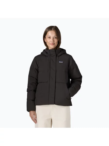 Geacă cu puf pentru femei Patagonia Sisar Down Hoody black negru