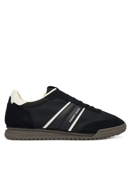 Sneakers Tommy Jeans Tjm Retro Runner Cleated Winter negru