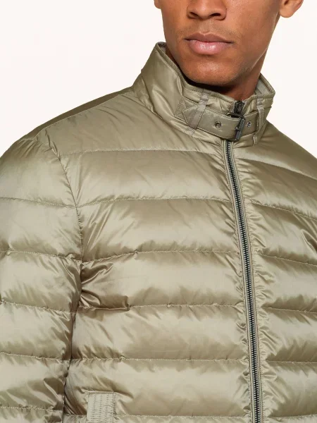 Belstaff Lehká Péřová Bunda Circuit světle zelená