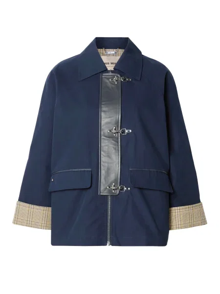 MOS MOSH Geacă de primăvară-toamnă MMFallon Mercer bleumarin