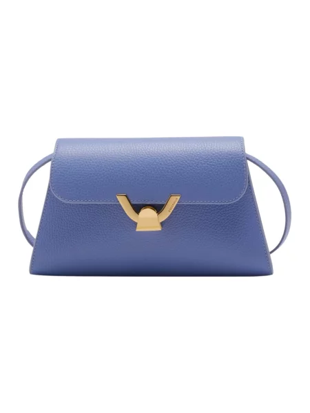 Mała torebka Coccinelle niebieska