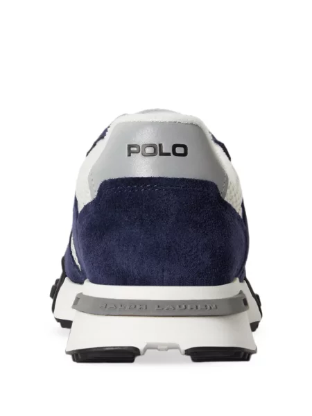 Τένις sneakers Polo Ralph Lauren με αυτόγραφο tweed μαύρο